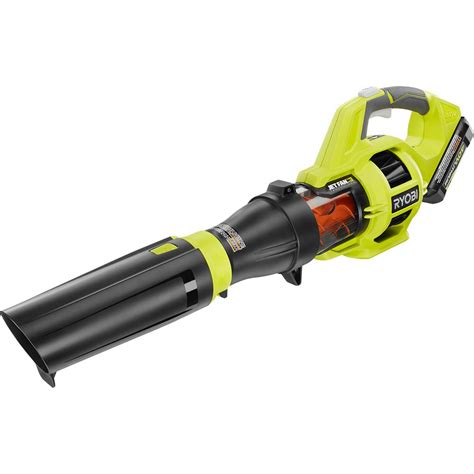 RYOBI RECONDITIONED Leaf Blower 40 Volt Cordless Jet Fan Vacuums Home ...