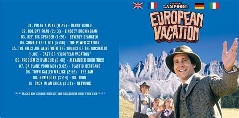 National Lampoon's European Vacation - Original Soundtrack (1985) CD - The Music Shop And More