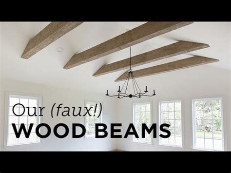 How To Make Ceiling Beams Look Like Wood | Shelly Lighting