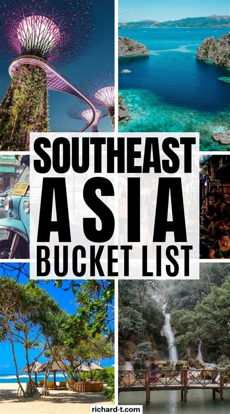 The Ultimate 100+ Southeast Asia Bucket List | Southeast asia travel ...