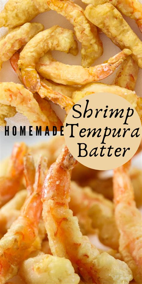 This Homemade Shrimp Tempura Batter has great flavor and will give your ...