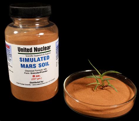 Simulated Mars Soil : United Nuclear , Scientific Equipment & Supplies ...