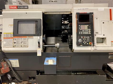 2003 MAZAK QTN 200MS Horizontal CNC Lathe | Tramar Industries