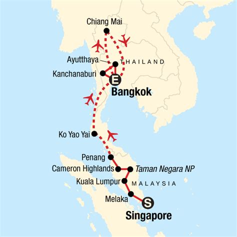 Tour | Singapore, Malaysia, and Thailand Explorer | G Adventures | 25229