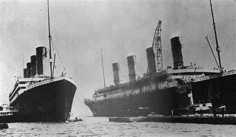 Sisters 'Olympic' and 'Titanic' side by side - R.M.S. TITANIC Photo (5709945) - Fanpop