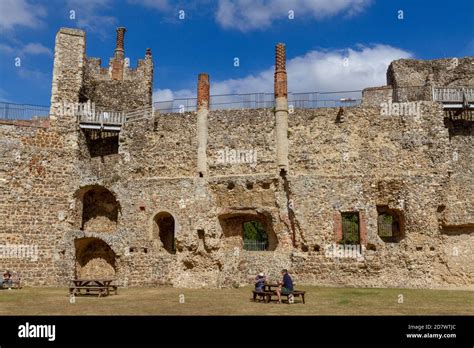 Interior framlingham castle inside hi-res stock photography and images - Alamy