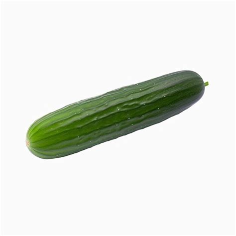 Premium AI Image | cucumis isolated on white