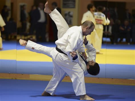 Vladimir Putin's judo prowess called into question amid accusations 'phony' fights staged to ...