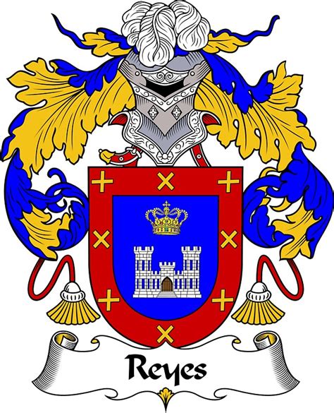 "Reyes Coat of Arms/Family Crest" Stickers by William Martin | Redbubble