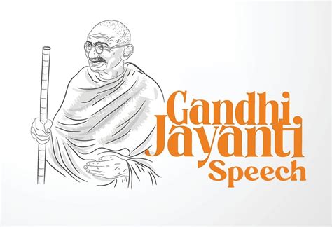 Gandhi Jayanti Speech in English For Students (Short & Long Speeches)