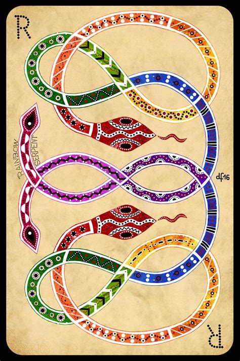 R is for Rainbow Serpent +++ What is the Serpent's message to the world ...