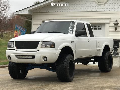 Wheel Offset 2002 Ford Ranger Aggressive > 1" Outside Fender Suspension ...