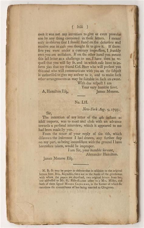 Sold Price: 'THE REYNOLDS PAMPHLET' Fully titled "Observations on Certain Documents Contained in ...