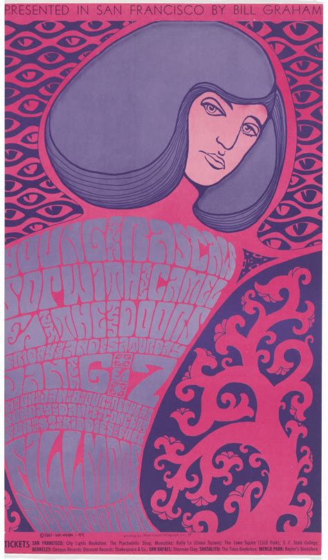 Wes Wilson: From Art Nouveau to Psychedelic | Poster House