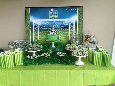 Soccer Party Supplies - Lifes Little Celebration | Soccer theme parties, Soccer party, Soccer ...