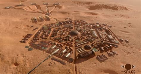 Mars colony for 1000 people by Innspace team (Mars Colony Prize contest) | human Mars