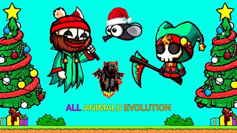 All Animals Evolution And Christmas Update (EvoWorld.io) - YouTube