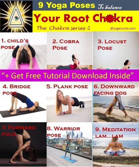 9 Yoga Poses To Balance Your Root Chakra| The Chakra Series-2 - yogarsutra | Yoga help, Yoga ...