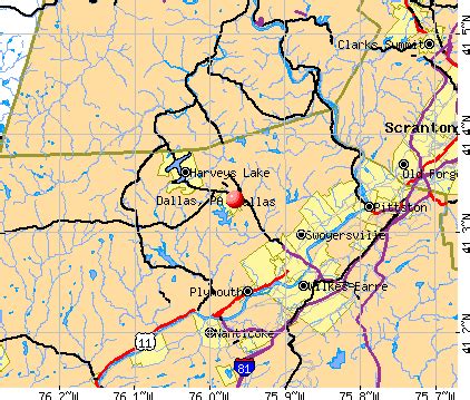 Dallas, Pennsylvania (PA 18612) profile: population, maps, real estate, averages, homes ...