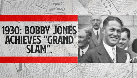 1930: Bobby Jones wins the U.S. Open completing the 3rd leg of the “Grand Slam” • Honest Golfers