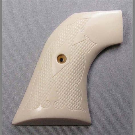 Ruger Blackhawk Simulated Ivory Pistol Grips with Classic Checkering