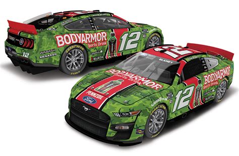 2023 Ryan Blaney #12 BODYARMOR Camo NASCAR 1/24 Diecast