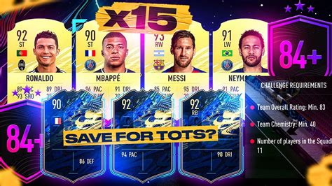 What do you get from 15 Guaranteed 84+ Player Pick Packs? - YouTube