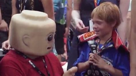 Watch: Real Lego Man at Comic Con | Metro Video