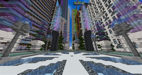 Futuristic City Minecraft Map