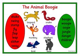 The Animal Boogie story resource pack- Jungle animals by robbyn - Teaching Resources - Tes