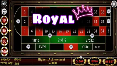 Roulette Royal Strategy - YouTube