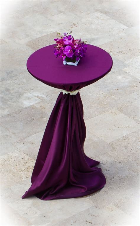 Passionate about Purple! in 2023 | Wedding cocktail tables, Purple wedding inspiration, Purple ...