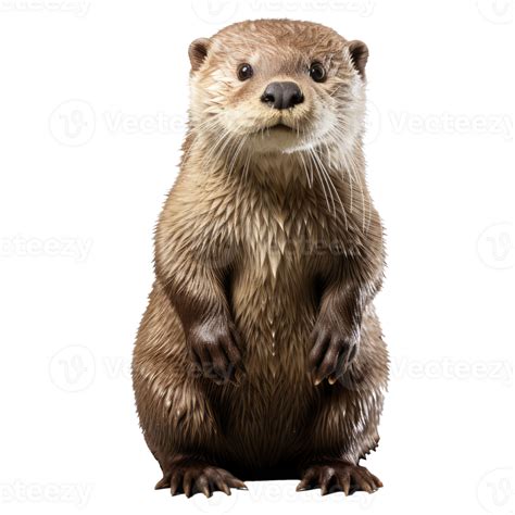 otter isolated on transparent background . AI Generated 27246901 PNG