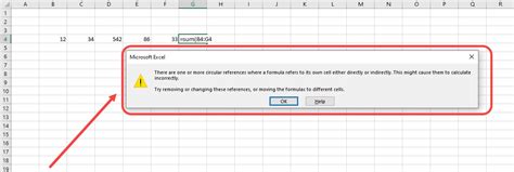 How to find a circular reference in Excel?