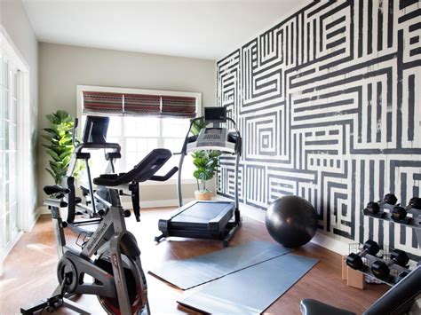 9 Home Gyms for Fitness Inspiration | HGTV's Decorating & Design Blog ...