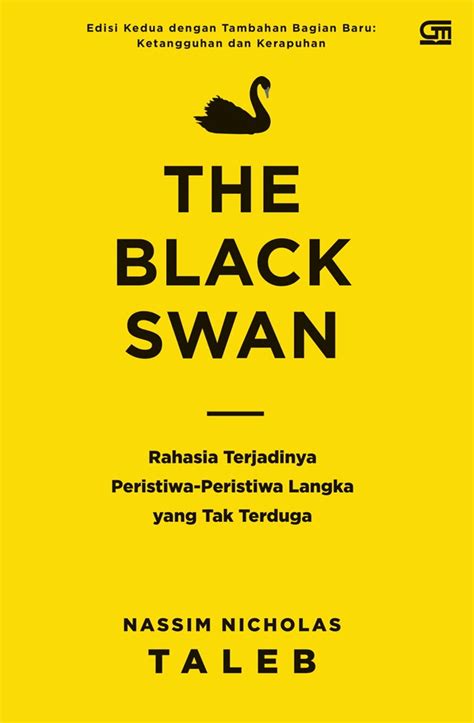 The Black Swan Karya Nassim Nicholas Taleb - Best Seller Gramedia