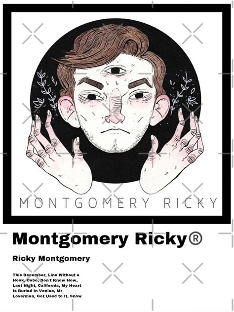 "Montgomery Ricky Album Poster" Art Print by ArenKitt | Redbubble