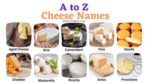 Types Of Cheese Names