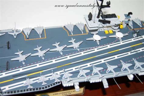 CV-64 USS Constellation Aircraft Carrier Model - Squadron Nostalgia LLC