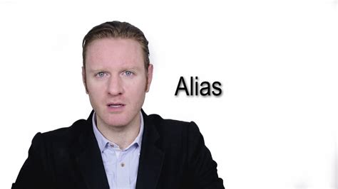 Alias - Meaning | Pronunciation || Word Wor(l)d - Audio Video ...