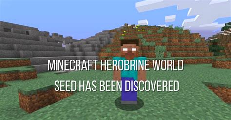 √100以上 original minecraft herobrine seed 153640-Original minecraft herobrine seed - Imagejoshzma