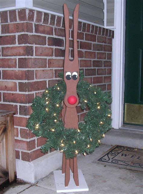 How to Build Wooden Christmas Yard Decoration Patterns PDF Plans