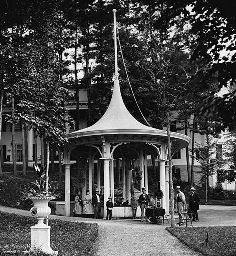 Saratoga Springs (State of New York, United States NEW YORK, UNITED STATES - 1870: Saratoga ...