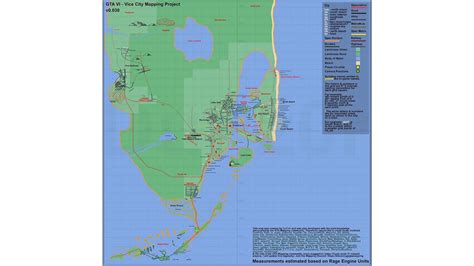 GTA 6 mapping project shows a bigger Vice City map based on leaks