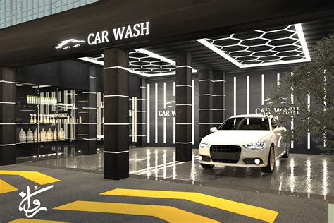 Car service center :: Behance