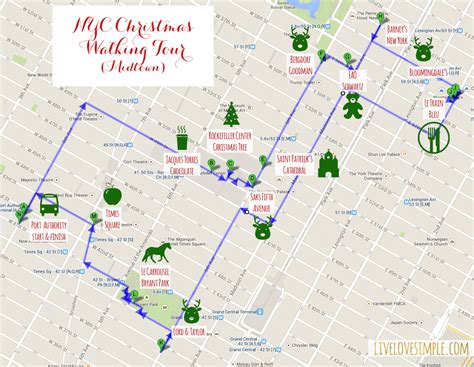 A NYC Christmas Walking Tour – Live, Love, Simple.