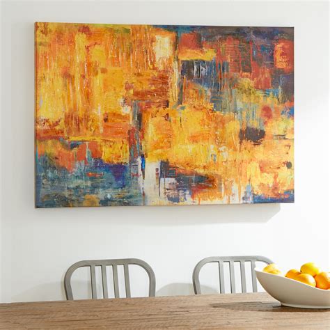 Mercury Row Wall Décor Sunset Painting Print on Wrapped Canvas ...