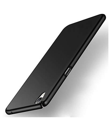 Vivo Y91i Shock Proof Case Vikefon - Black 4 Cut Back Case Cover - Plain Back Covers Online at ...