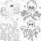 25 Free Octopus Coloring Pages For Kids And Adults sketch template