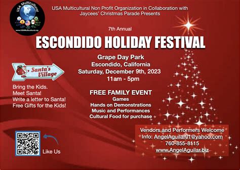 Escondido Holiday Festival - Visit Escondido | Visitor Information – Locals Welcome